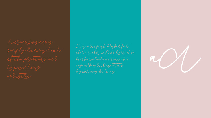 Amodia Charlote Free Font