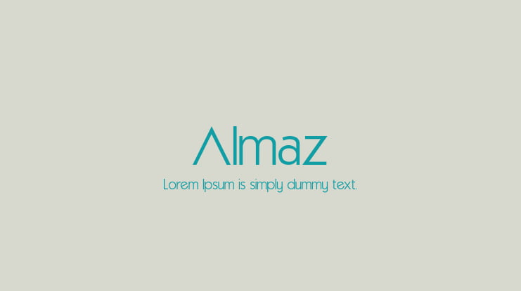 Almaz Font