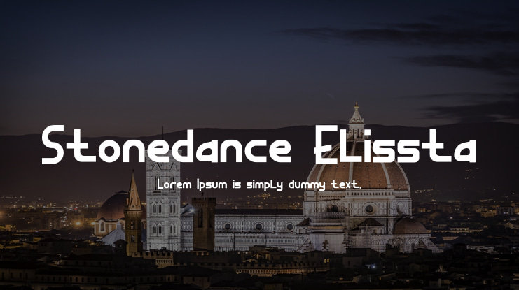 Stonedance Elissta Font