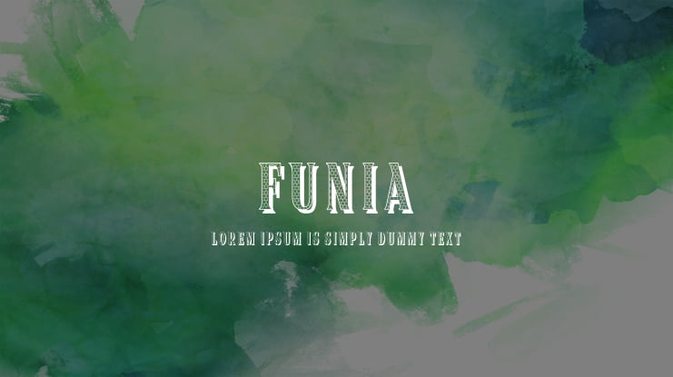 Funia Font
