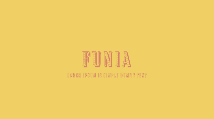 Funia Font