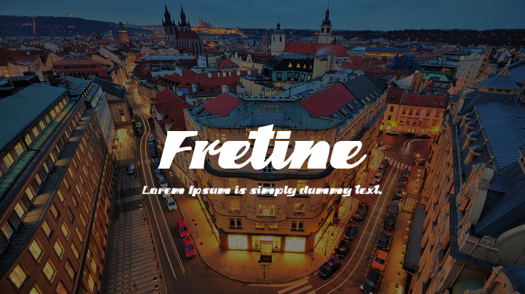 Fretine Font