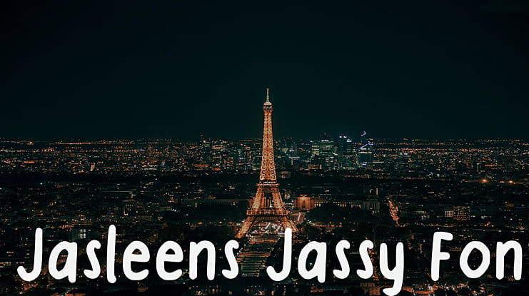 Jasleens Jassy Font