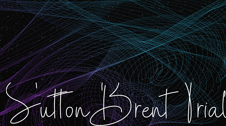 SuttonBrent-Trial Font