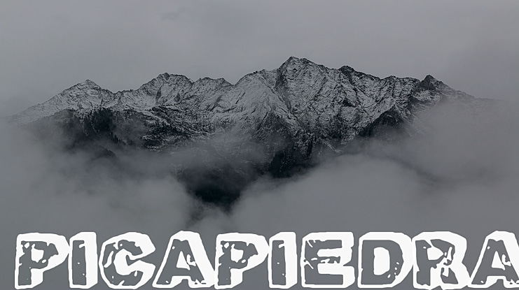 Picapiedra Font