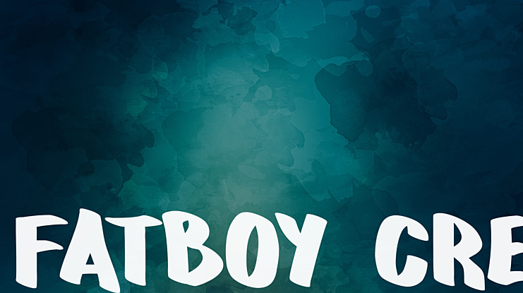 fatboy cre Font