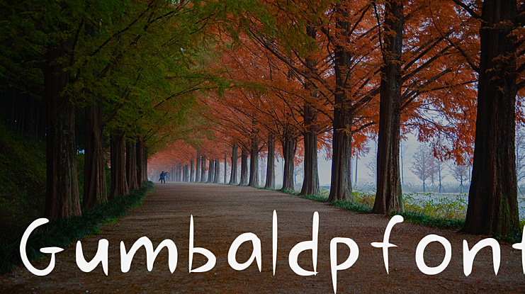 Gumbaldpfont Font