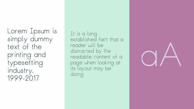 Break Fill Font Family