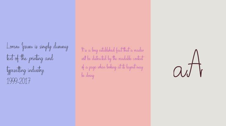 Tentangku Font Family