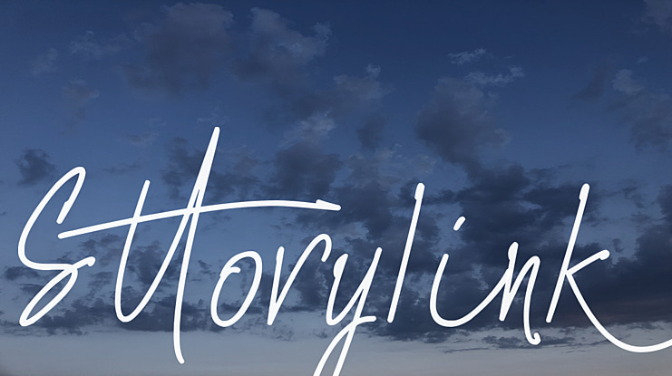 Sttorylink Font Family