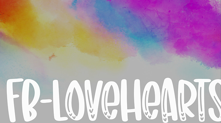FB-LoveHearts Font