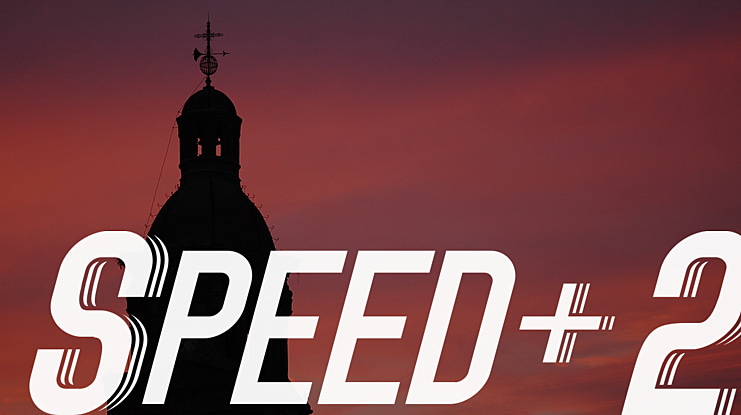 Speed+ Font Family
