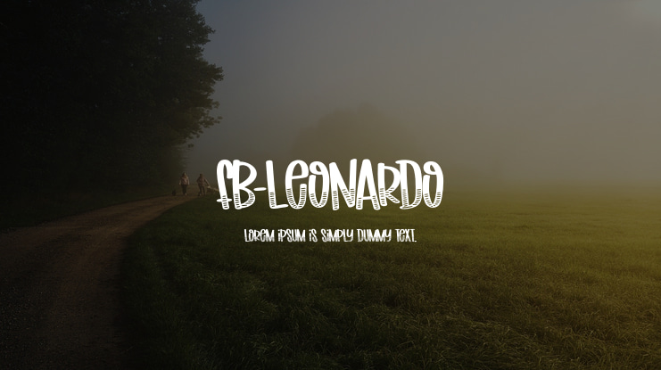 FB-Leonardo Font