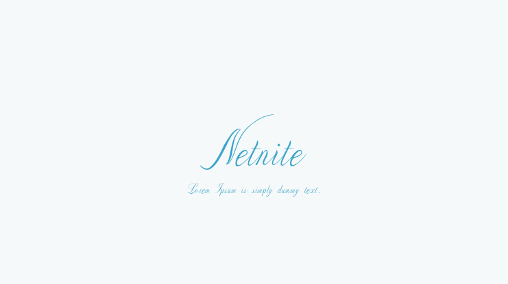 Netnite Font