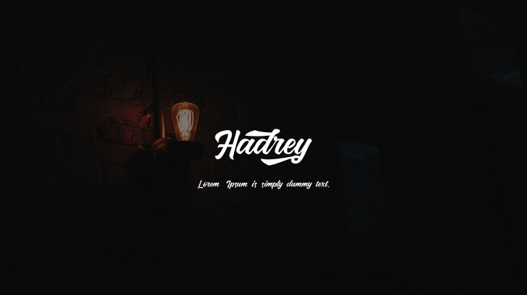 Hadrey Font