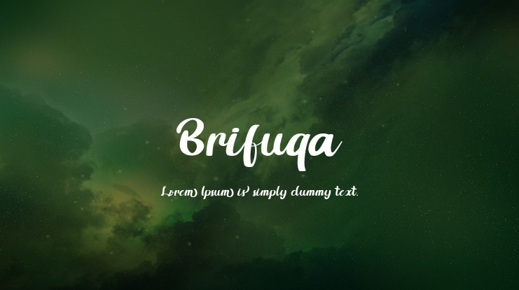 Brifuqa Font