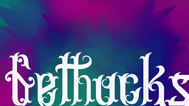 Gethucks Font