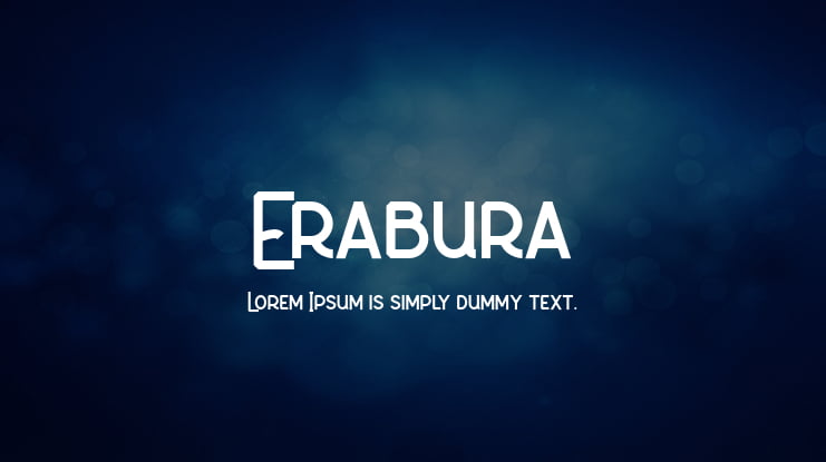 Erabura Font Family