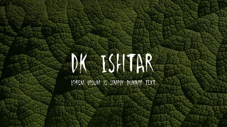 DK Ishtar Font