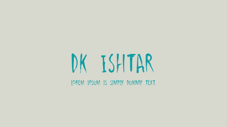 DK Ishtar Font