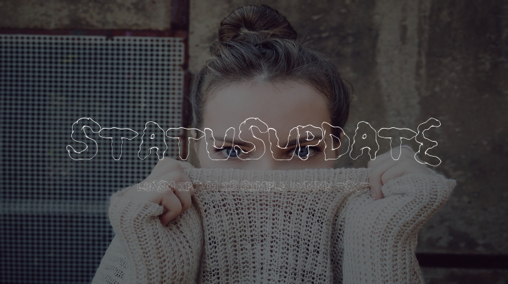 StatusUpdate Font