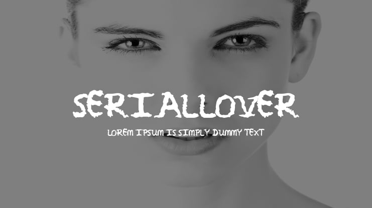 SerialLover Font