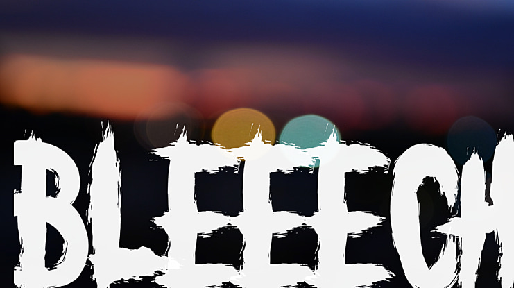 BLEEECH Font