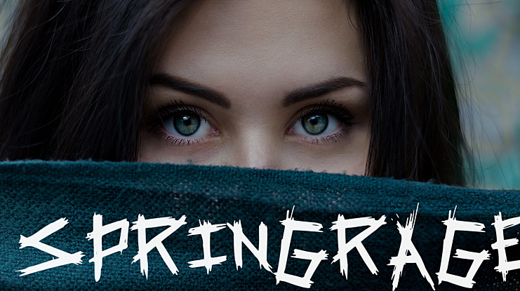 SpringRage Font