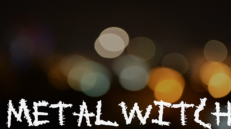 MetalWitch Font