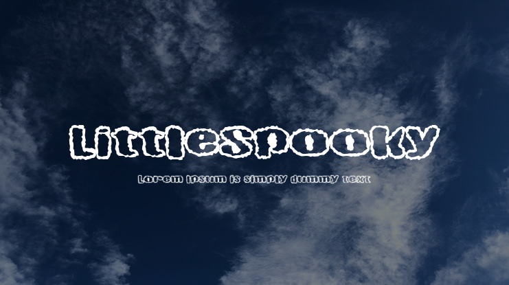 LittleSpooky Font