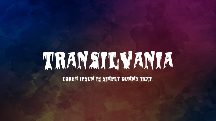 transilvania Font