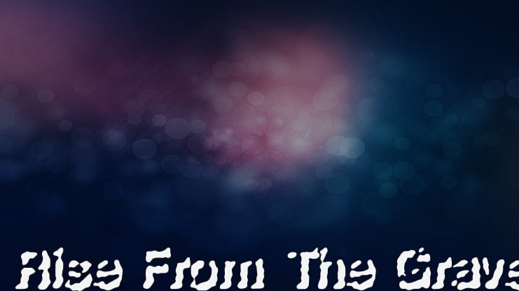 Rise From The Grave Font