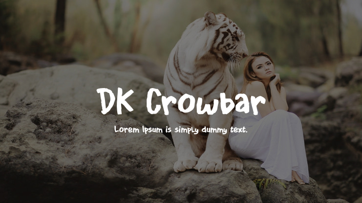 DK Crowbar Font