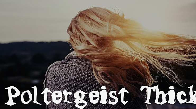 Poltergeist Font