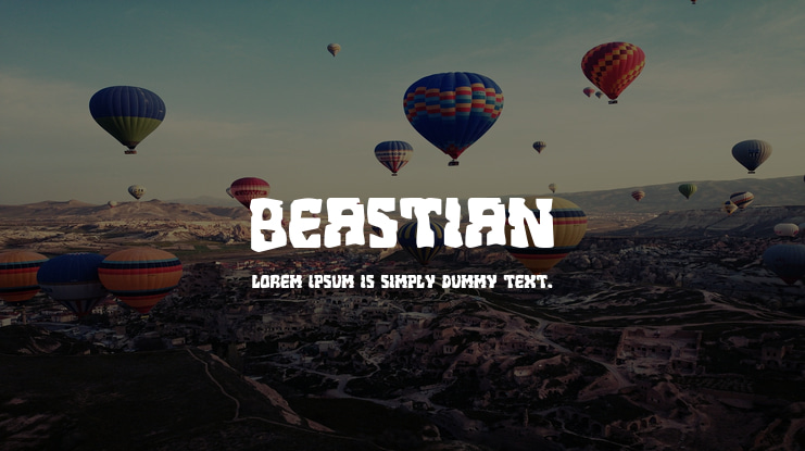 Beastian Font Family