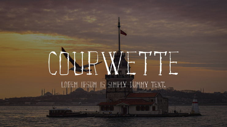 Courwette Font