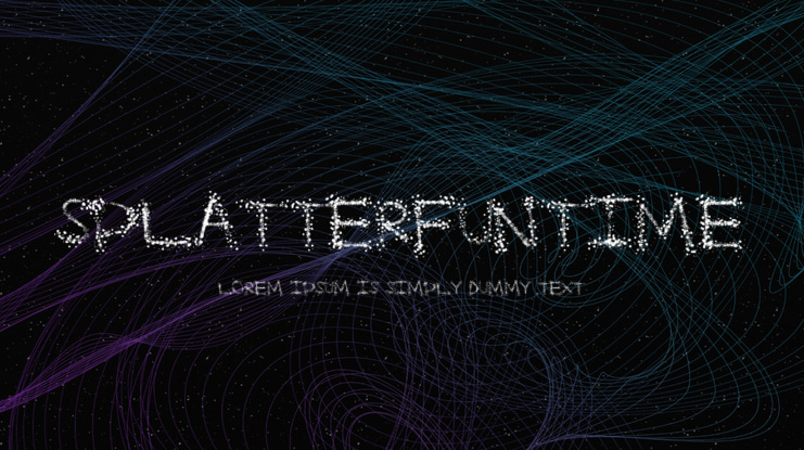 SplatterFuntime Font