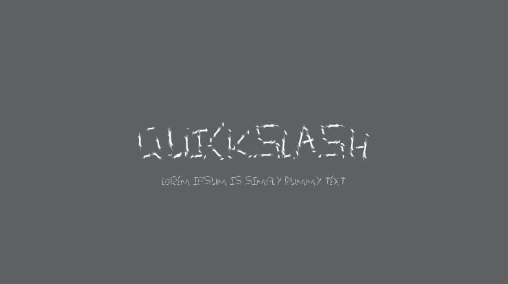 QuickSlash Font