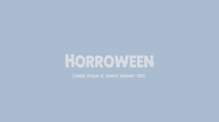 Horroween Font Family
