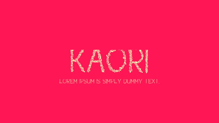 Kaori Font