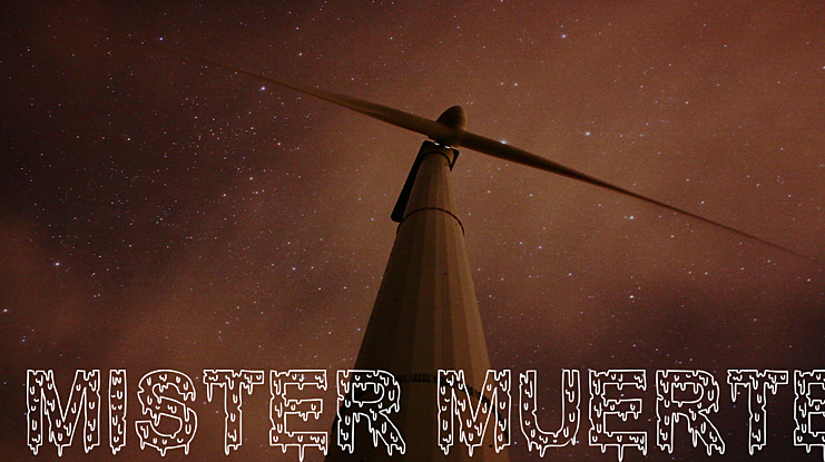 Mister Muerte Font