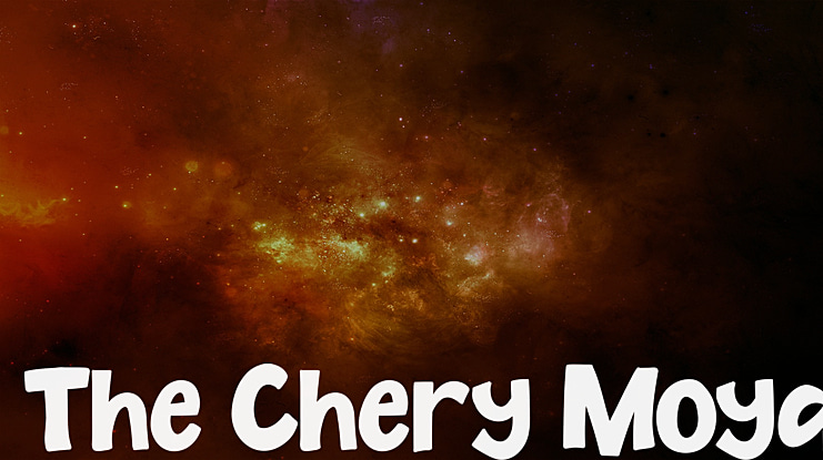 The Chery Moya Font