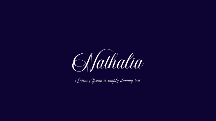 Nathalia Font