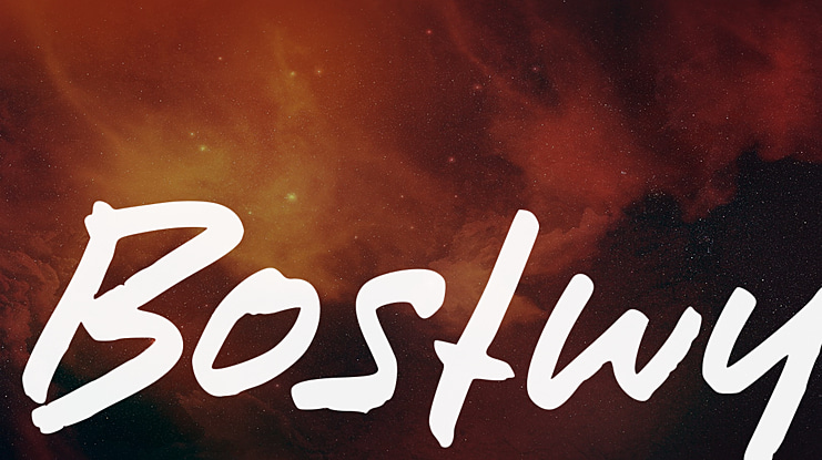 Bostwy Font