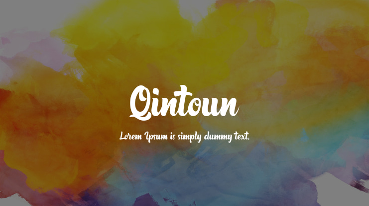 Qintoun Font