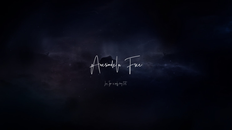 Ameriondela Free Font