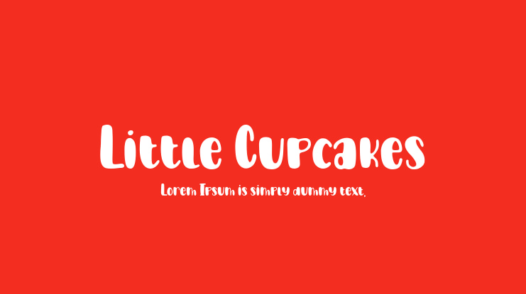 Little Cupcakes Font