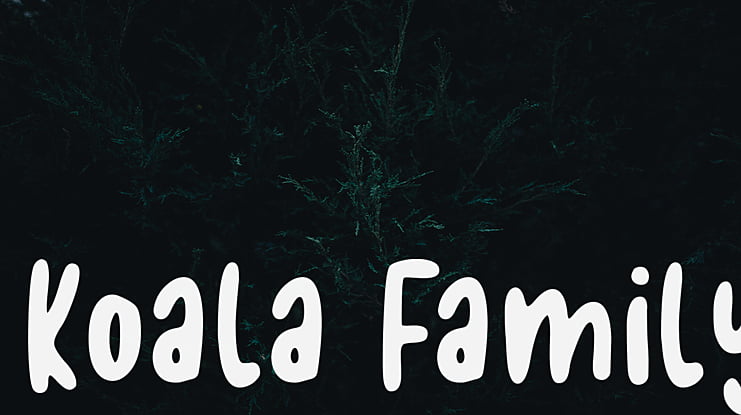 Koala Family Font