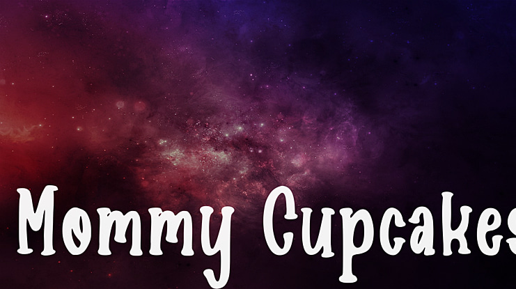 Mommy Cupcakes Font