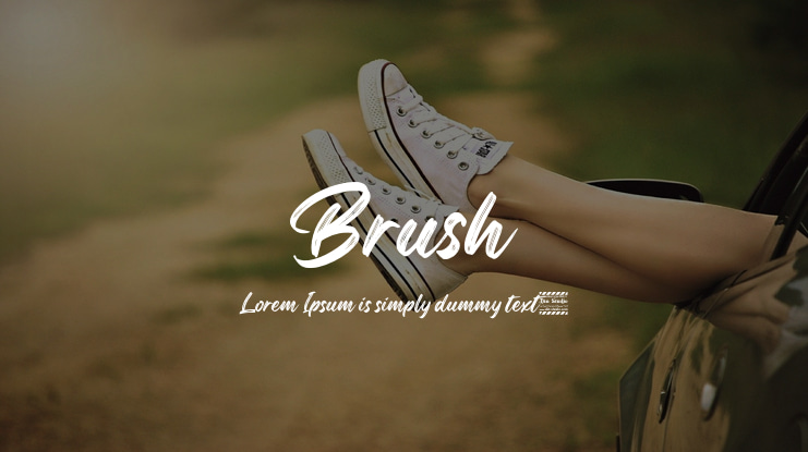 Brush Font